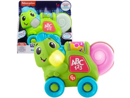 Link Squad Interaktivní Chameleon znalec barev Zpívající zvířátka Světlo Zvuk