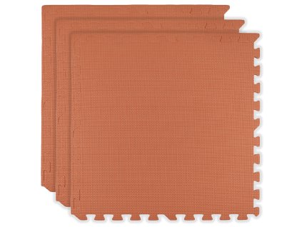 Pěnová podložka na podlahu Humbi 180x60 Velké pěnové puzzle voděodolné bezpečné 3 ks Oranžová