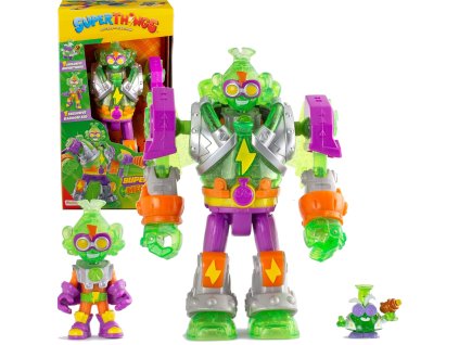 SuperThings Mega K Superbot – robot, padouch s figurkou a doplňky