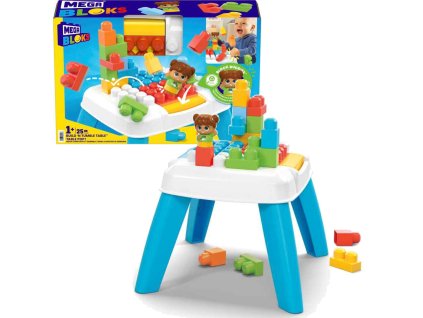 Mega Bloks Hrací stůl barevné bloky pro děti