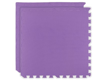 Pěnová podložka na podlahu Humbi 120x60 Velké pěnové puzzle voděodolné bezpečné 2 ks Fialová