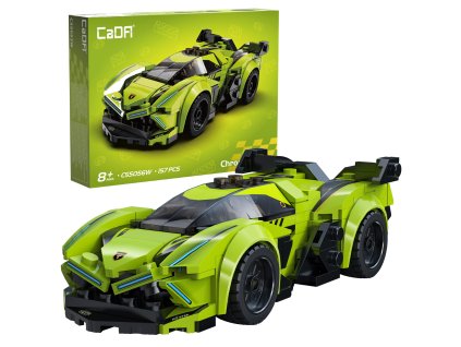 Stavební kostky CaDA závodní vůz Sportovní auto Chrono Blade 157 dílků