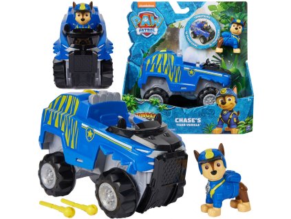 Psi Patrol Jungle Pups set Chaseovo vozidlo + figurka