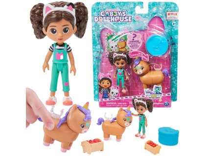 Gabby's Dollhouse Kat Adventures sada figurek a doplňků