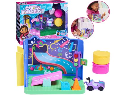 Gabi's Cat House malá sada Pouliční figurka Kicifur + doplňky