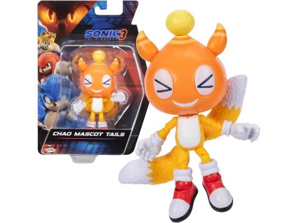 Figurka Sonic Chao Maskot Tails pohyblivá Sonic 3 The Hedgehog 13 cm