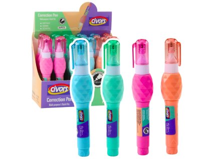 Korekční pero Kancelář Škola Hrot 0,02 mm 7 ml Mix