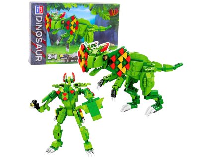Dilofosaurus Dinosaurus Stavebnice Zelený 269 ks