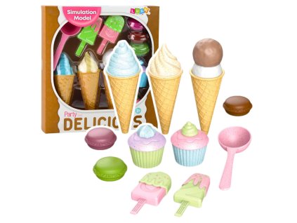 Med a sladkosti Sada Cupcakes Makronky Hra na role