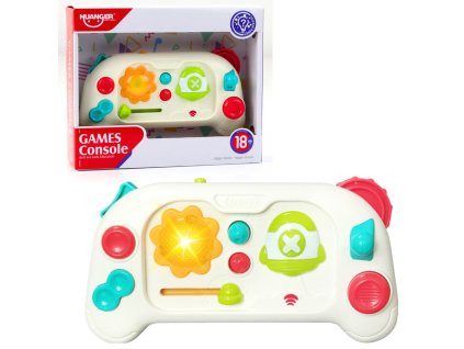 Interaktivní tablet pro batolata 10 aktivit Světla Zvuky