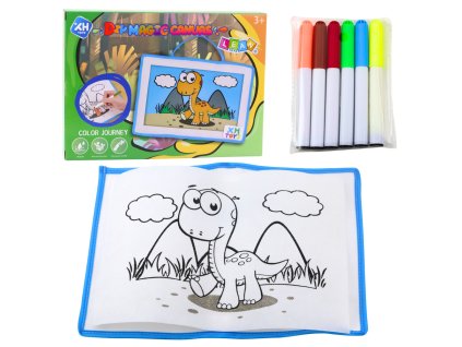 DIY Kouzelné malovací plátno s omyvatelnými fixy