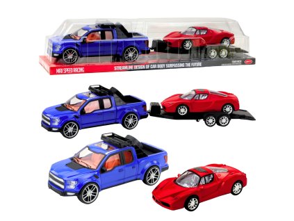 Off-Road Vozidlo s odtahovým autem Sada sportovních aut