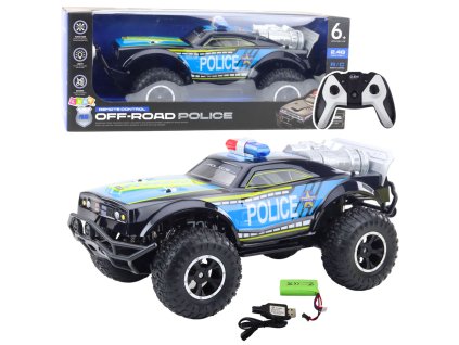 RC Off-Road Policie 1:8 Černé