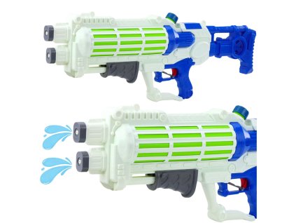 Velká vodní pistole Dvojitý proud 1250ml 74cm