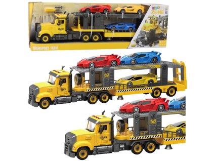 Lora Truck Odtahový vůz Otočný Světla Zvuky Auta Šroubovák