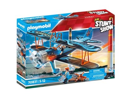 Playmobil Air Stuntshow Dvouplošník Fénix 70831