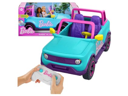 Hot Wheels Barbie Vozidlo RC Suv HTP53