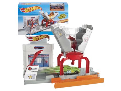 Hot Wheels Sada Požár na Stanici FJN36