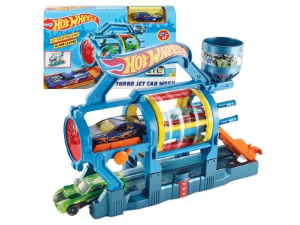 Hot Wheels Sada Turbo Myčka FJN35