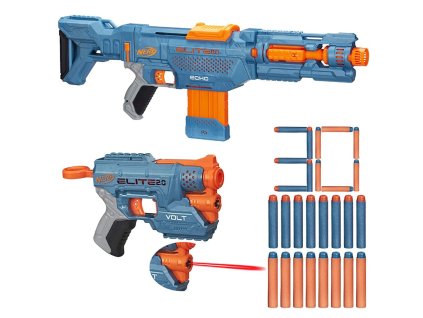 Nerf Elite 2.0 Sada Blasterů Echo a Volt