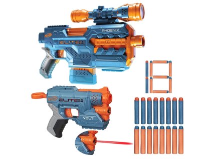 Nerf Elite 2.0 Sada Blasterů Phoenix a Volt