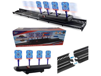 Elektronický pohyblivý terč 4 cíle pro Nerf