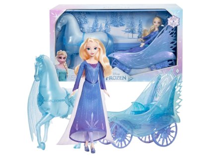 Frozen Sada Elsa a Nokk Zimní Kočár JBG56