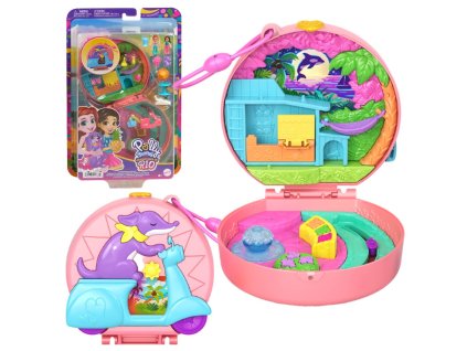 Polly Pocket Kompaktní Sada Psí Skútr HWN98