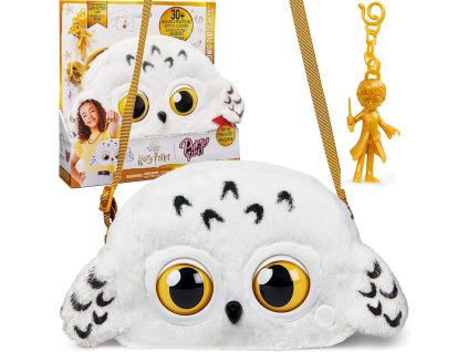 Spin Master Purse Pets Kabelka Harry Potter se zvukem a pohybujícíma se očima Hedvika 6066127