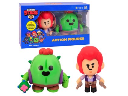Brawl Stars Sada 2 Figurek Spike a Colt 11,5 cm 70033A