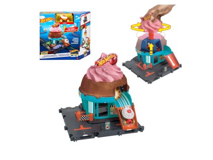 Hot Wheels City Závodní Zmrzlinárna HTN77