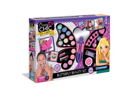 Clementoni Crazy Chic Motýlí Make-up Sada 78236