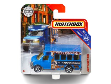 Matchbox kovové autíčko GMC School Bus FHK50
