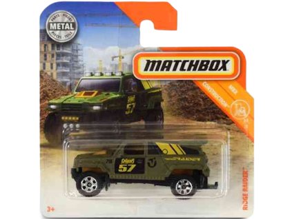Matchbox kovové autíčko Ridge Raider FHK46
