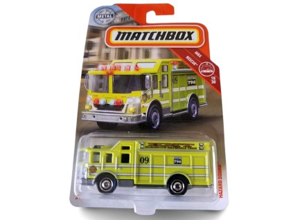 Matchbox kovové autíčko Hazard Squad FHK64
