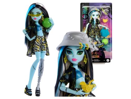 Monster High Ostrov Straši-Ráj Panenka Frankie Stein HRP68