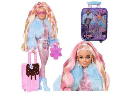 Barbie Extra Fly Panenka Zimní HPB16
