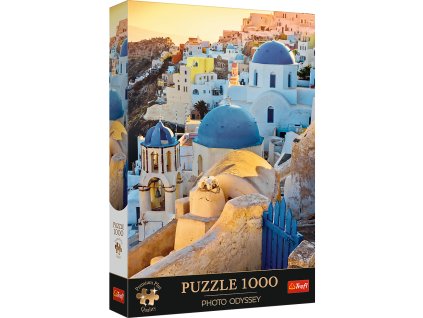 Puzzle – 1000 Premium Plus Město Oia, Santorini Trefl 10853