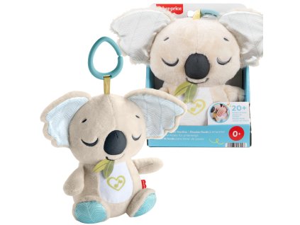 Spící Koala Uspávač Hudební Uklidňující Přenosný plyšák se zvuky a melodiemi