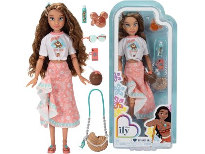 Disney ILY 4ever módní panenka s motivem Vaiany a sadou doplňků 30 cm