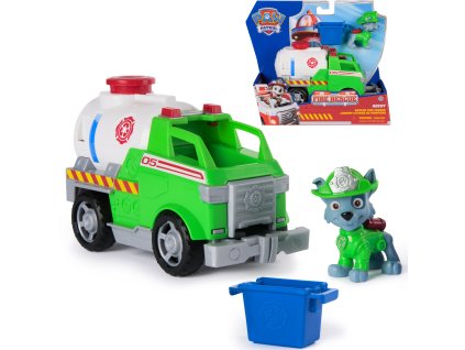Tlapková patrola Fire Rescue Vozidlo cisterna a figurka Rockyho