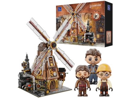 Stavebnice Pantasy Větrný mlýn Steampunk Windmill Workshop