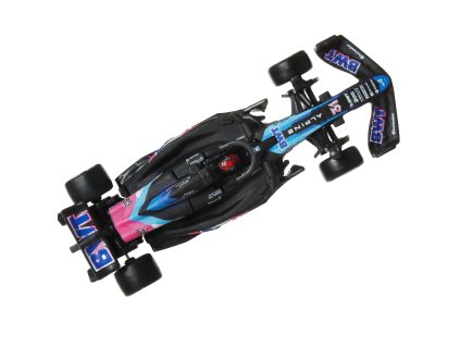 Hot Wheels Premium závodní vůz Formule 1 2024 BWT Alpine F1 Team A524