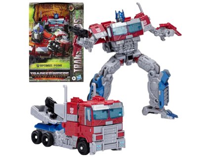 Transformers Rise of The Beasts Figurka Auto Bot 2v1 Optimus Prime F5495