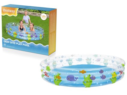 Nafukovací bazén Sea World 183 x 33 cm Bestway 51005