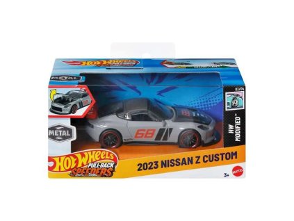 Hot Wheels Pull-Back 2023 Nissan Z Custom JCM08