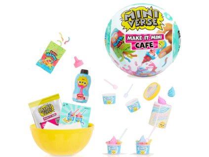 MGA Mini Verse Make It Mini Cafe koule překvapení Sladká kavárna