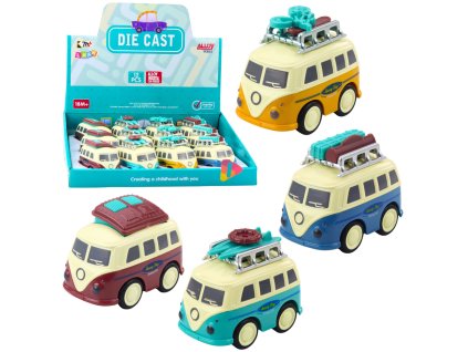 Turistický karavan s pohonem a pohyblivým zavazadlem, kovový mix