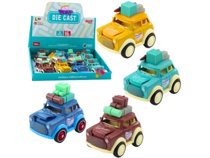 Kovové turistické auto se skákající kapotou, mix pohon