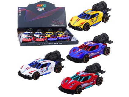 Sportovní auto se světly, zvuky a kouřovým efektem 1:36 mix